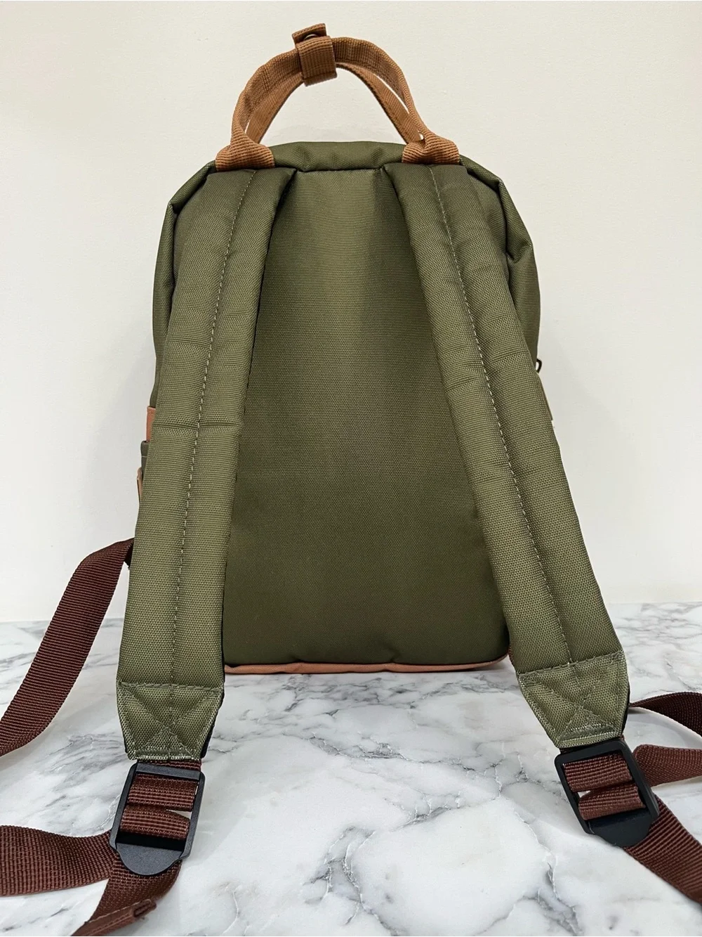 Disney Loungefly Talespin Iconic 90's cartoon mini backpack olive green canvas